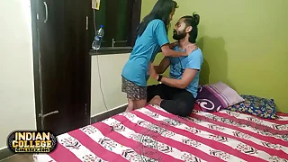 Juicy 18 Year Old Skinny Desi Make obsolete Fucked By Indian Hunk